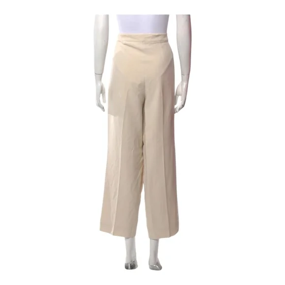 St. John Pants Size XL Cream - Picture 5 of 7